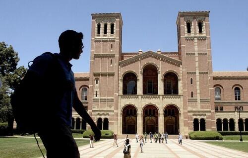 Royce Hall was built in 1929. It was one of the first four buildings constructed at the UCLA campus in Westwood.
