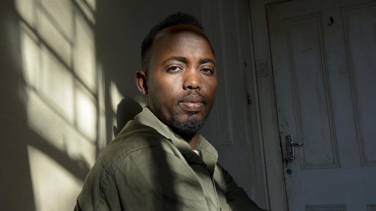Suleiman Hussein, 32, chairman of the Pretoria branch of the Somali Community Board of South Africa. He fled southern Somalia in 2002, after his mother and younger brother were killed in crossfire between warring warlord factions. His father was killed by a terrorist group.
