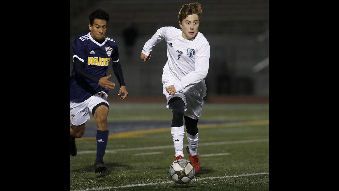 Photo Gallery: Edison vs. Downey Warren in boys’ soccer