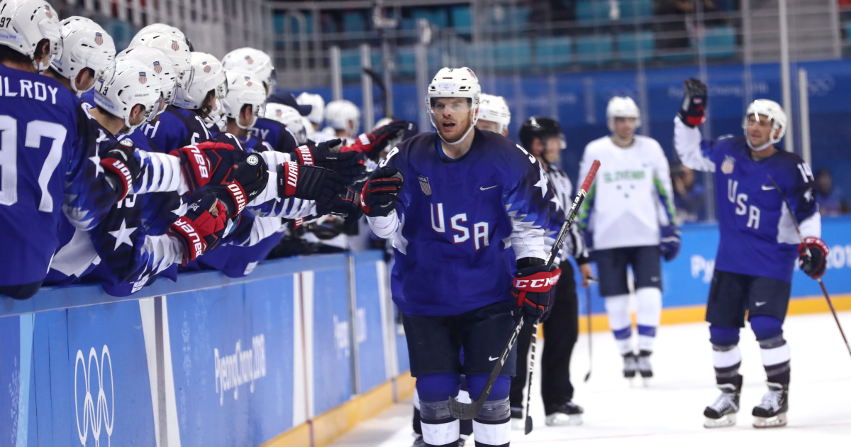 U S Olympic Men S Hockey Features Youngest Roster In Decades Los Angeles Times