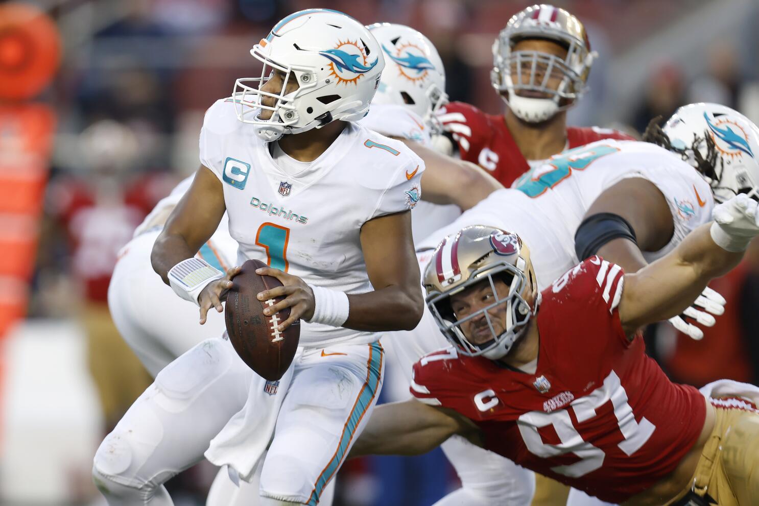 Dolphins, Chargers meet trying to bolster playoff standing - The