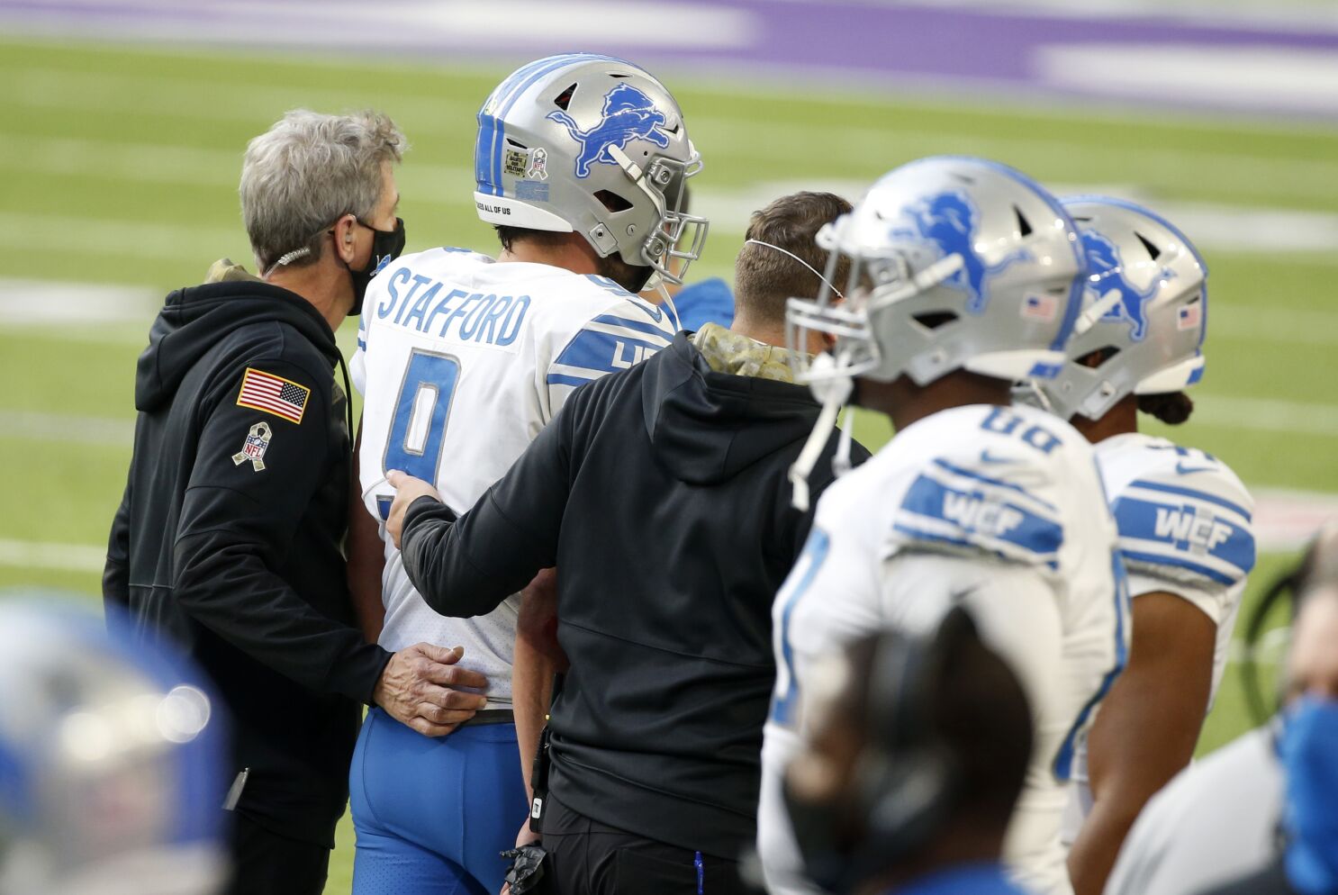 Lions QB Stafford placed on COVID list