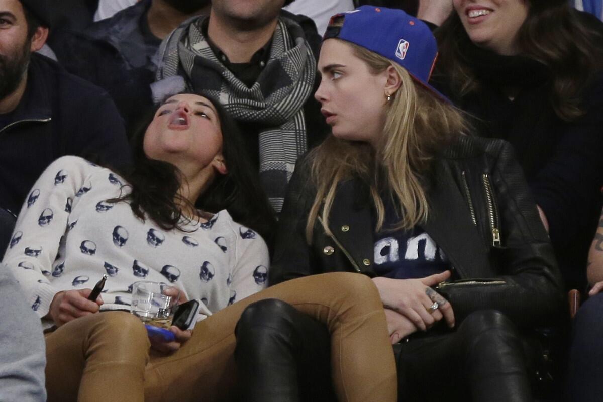 Cara Delevingne caught smooching Michelle Rodriguez again, blasts paps