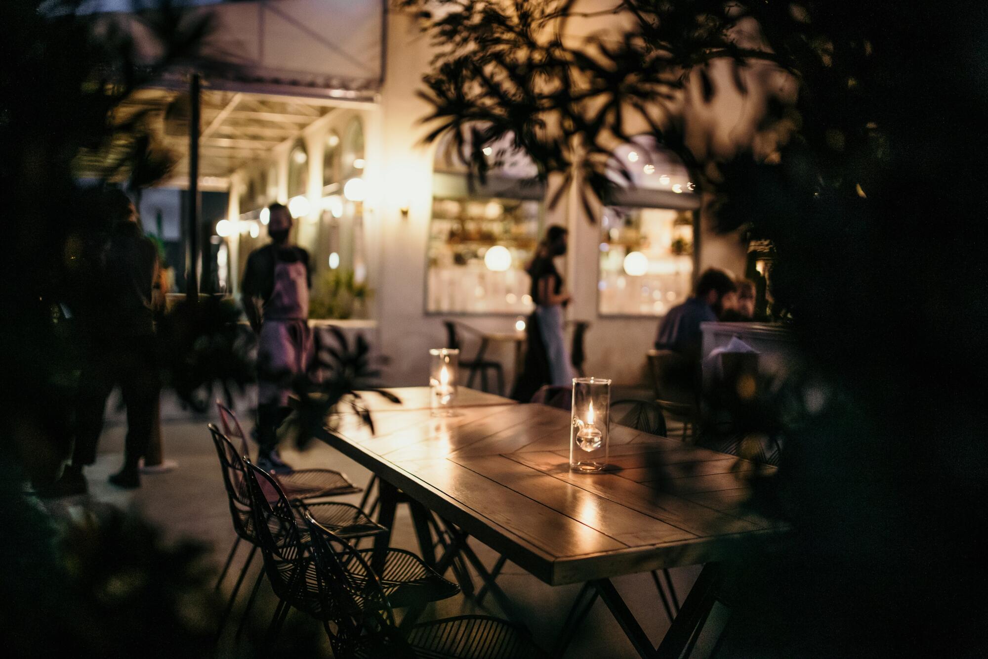 Jeune et Jolie: Starry Night, the outdoor prixe-fixe version of Jeune et Jolie restaurant in Carlsbad.