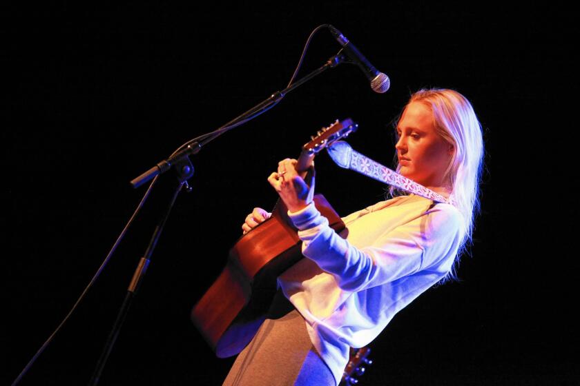 Laura Marling performs at the Olympia on Sept. 29, 2013, in Dublin, Ireland.