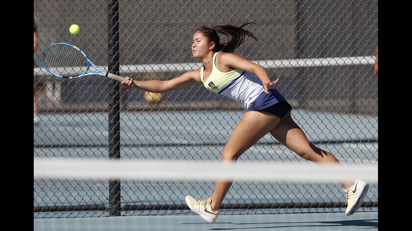 Photo Gallery: Marina vs. Laguna Beach in girls’ tennis