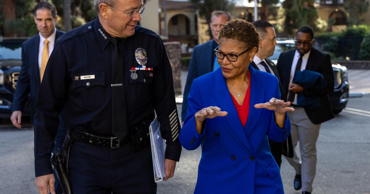 Police watchdog finds spying allegations against former LAPD chief 'unfounded'