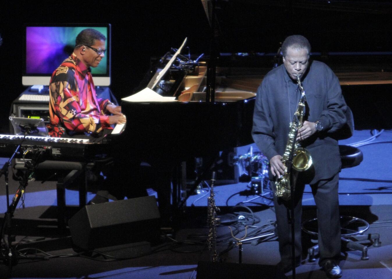 Herbie Hancock and Wayne Shorter