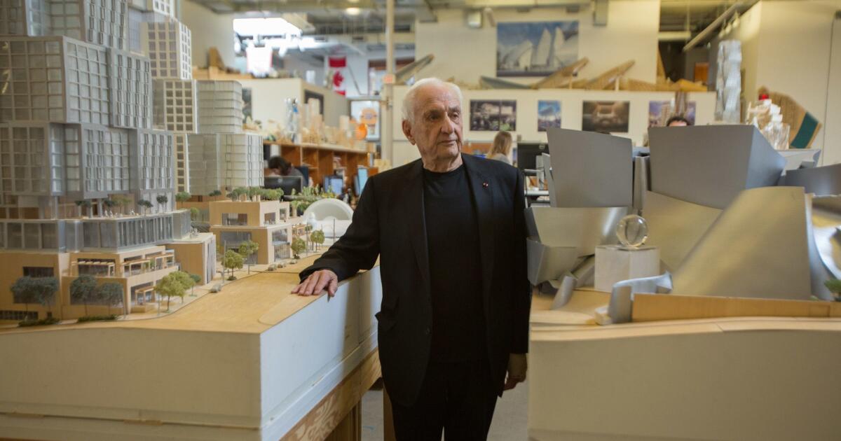 Frank Gehry at 90: Aging, music and the only building he’d like to design