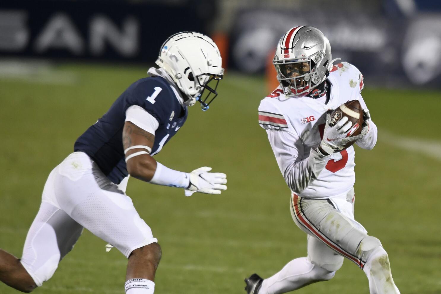 Ohio St to be without top WR Garrett Wilson against Huskers