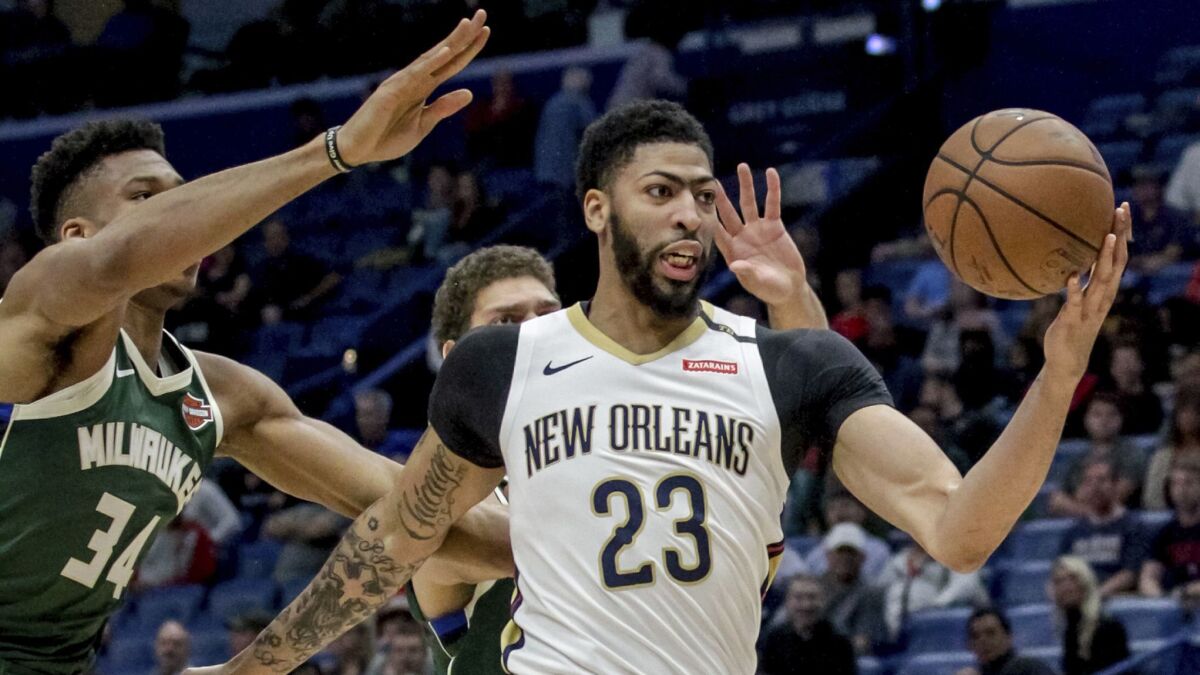 The agent for Anthony Davis says the New Orleans star will be a free agent after the 2019-20 season, no matter what team signs him.