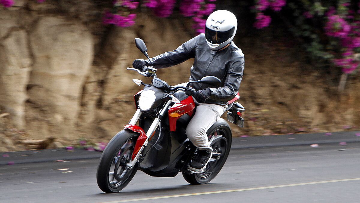 The Zero SR is Zero Motorcycles' top-of-the-line electric bike. It lists for $17,345.