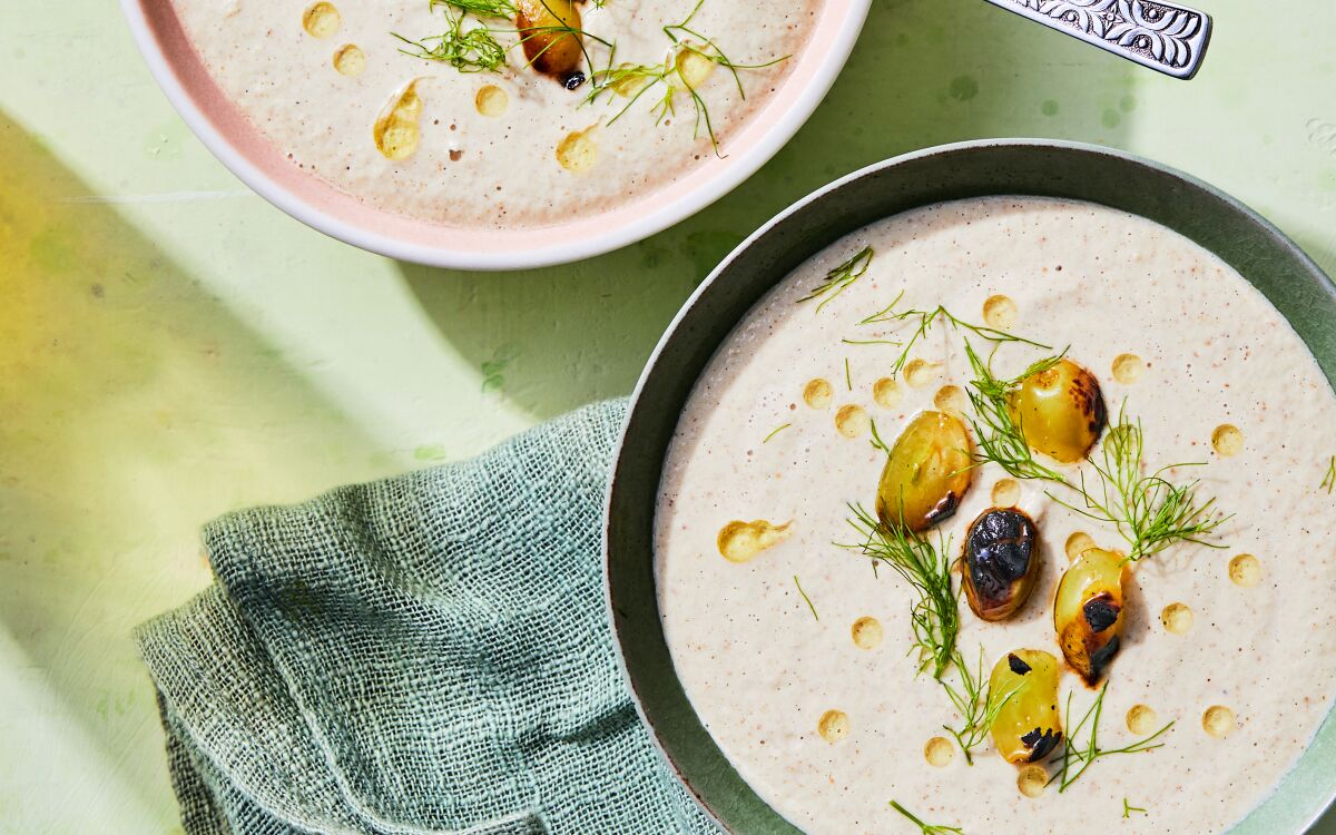 Roast Fennel Ajo Blanco