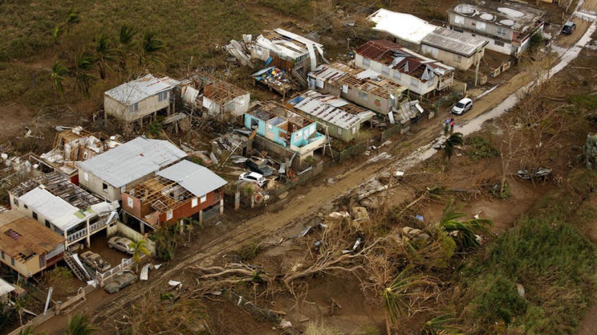 Hurricane Maria devastated the island of Puerto Rico.