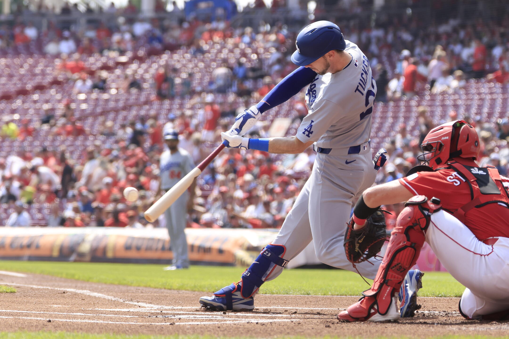 Edwin Clinch Dodgers breeze past Reds to clinch 13th NL West crown in 14 years - Los ...