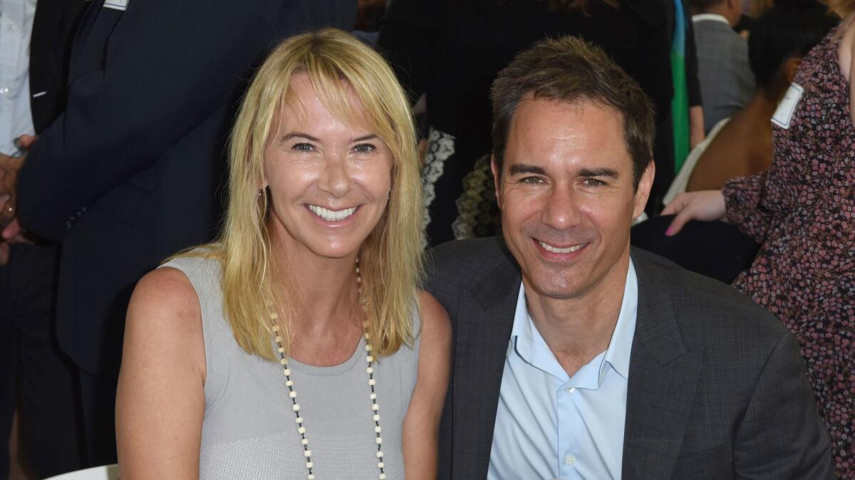 "Will & Grace" star Eric McCormack and his wife, Janet Holden, attend the Rape Foundation's annual brunch Sunday.