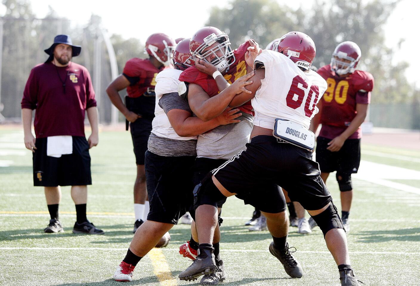 Photo Gallery: Glendale Community College football practice