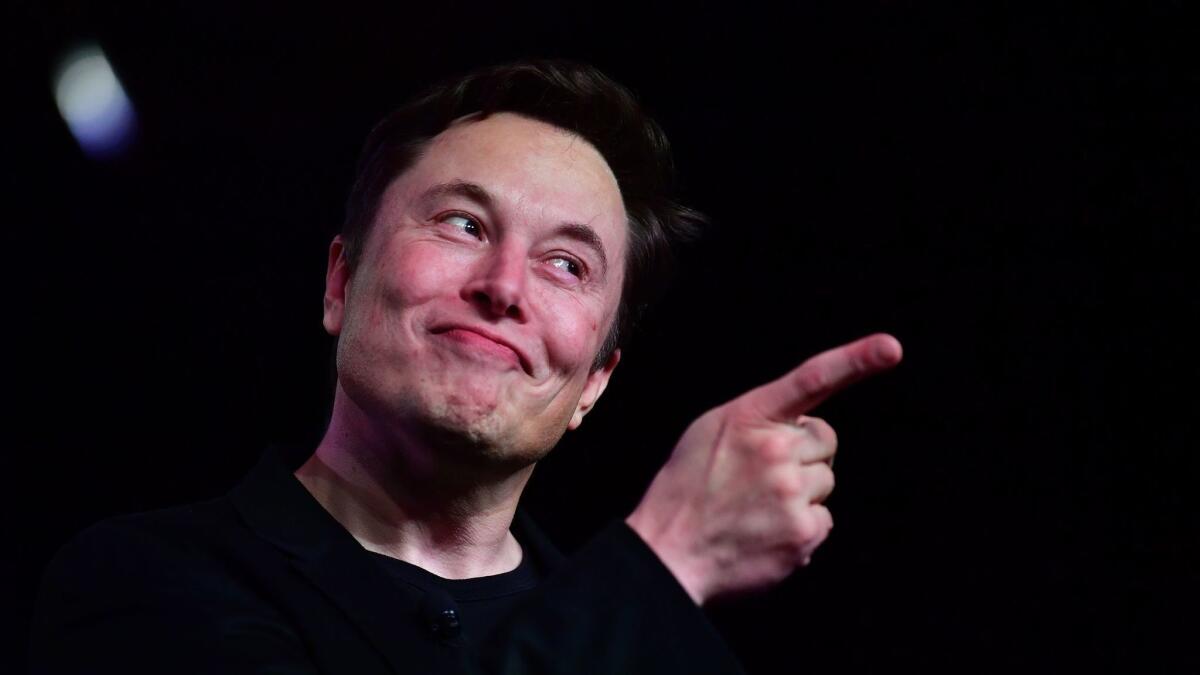 Elon Musk in March. The Tesla chief has seen a lot of his top executives come and go — with 44% turnover of executives who reported directly to him in a nine-month span.