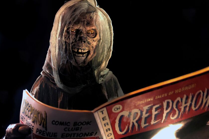 Shudder's horror anthology series "Creepshow" piles on the camp, drawing inspiration from '50s horror comics and the 1982 Stephen King film of the same name.