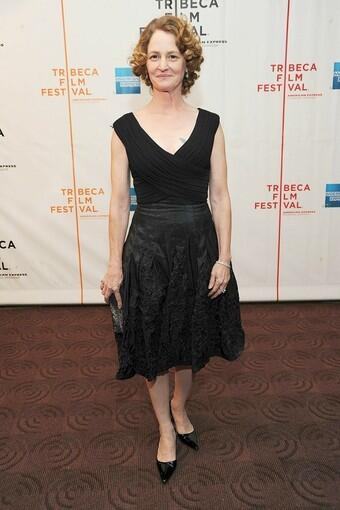 Actress Melissa Leo, star of "The Space Between," attends the film's premiere at the Tribeca Film Festival.