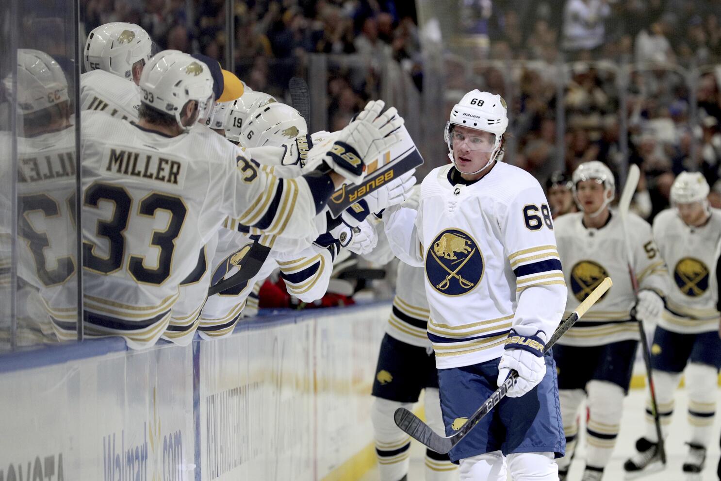 Five-goal third period lifts Buffalo Sabres past Pittsburgh Penguins 6-3