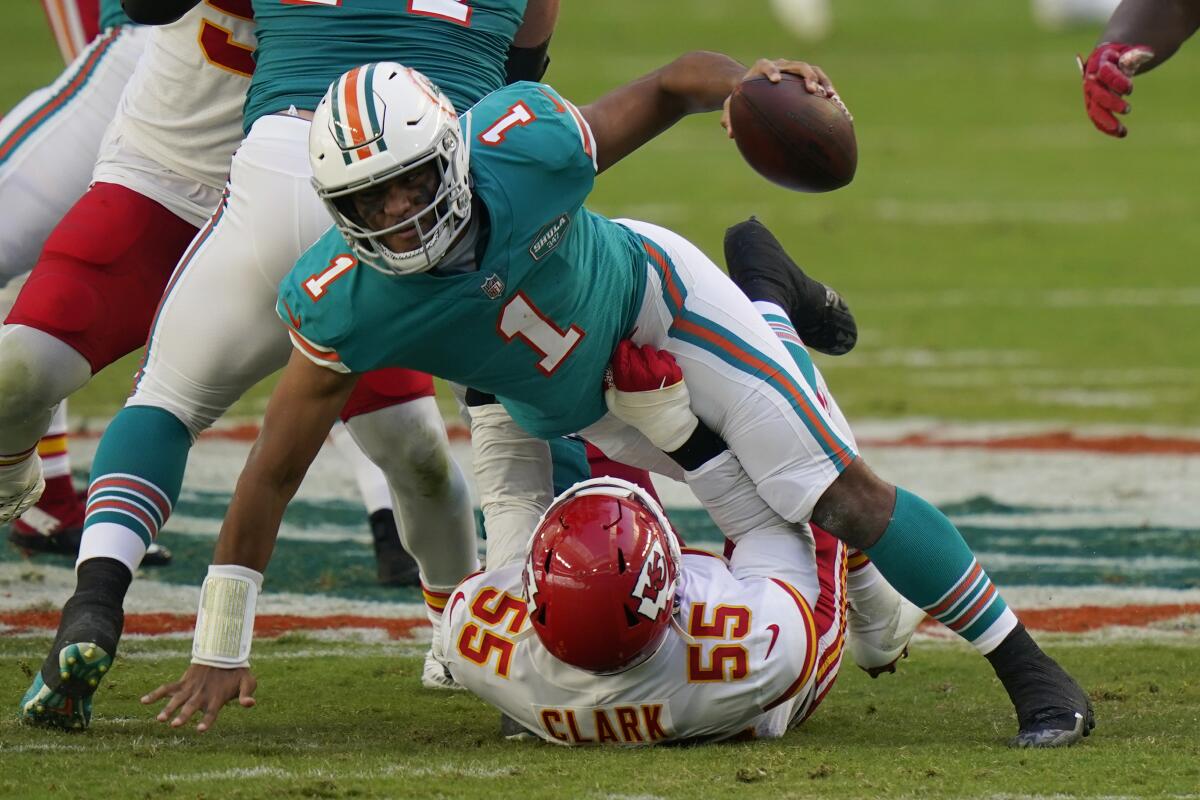 Dolphins may need to win 2 of final 3 games for playoff spot - The