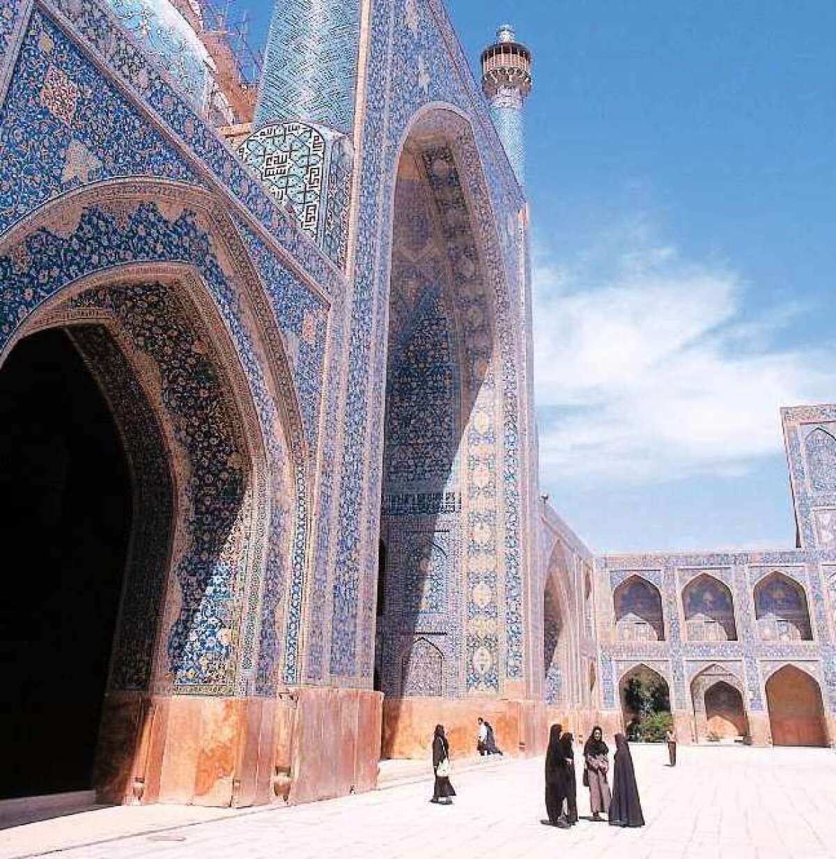 The 17th-century Imam Mosque is one among many architectural wonders in Isfahan, Iran. Photo taken in 1998.