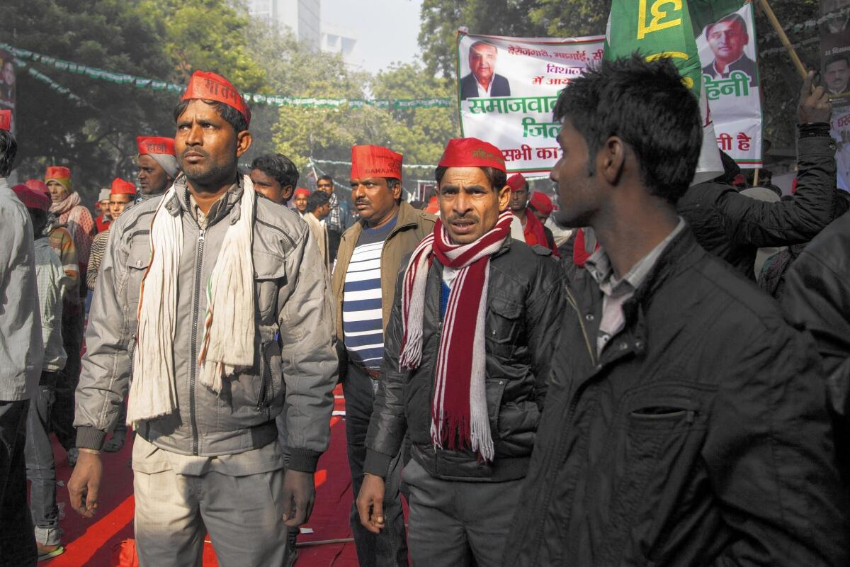 Protesters voice their disapproval of ceremonies across India to convert Christians and Muslims to Hinduism.
