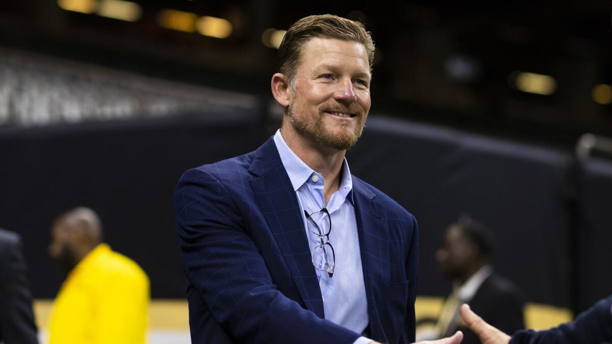 Rams general manager Les Snead doesn't believe the team needs to tinker the roster too much this offseason.