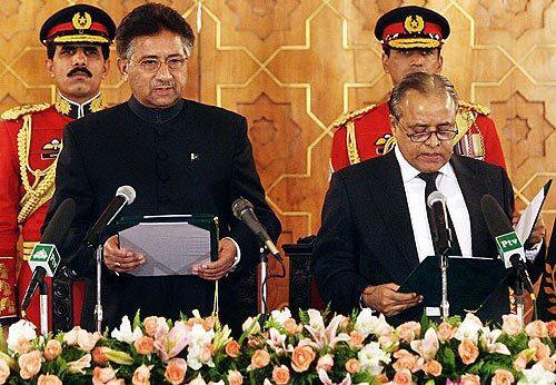 Musharraf -- swearing-in