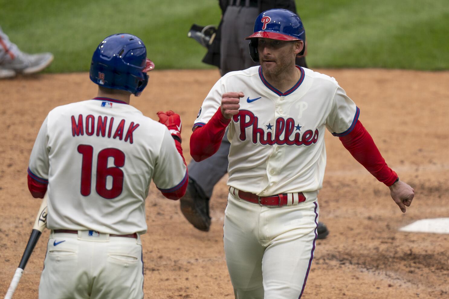 Vince Velasquez strikes out 16, Phillies beat Padres 3-0