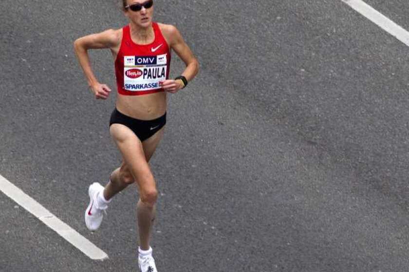 Britain's Paula Radcliffe won't be running in the Olympic marathon before her home crowd.
