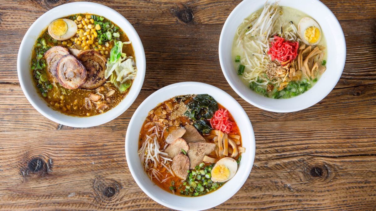 The ramen 10 spots around San Diego to dig into a savory bowl of Japanese noodles - The San Diego