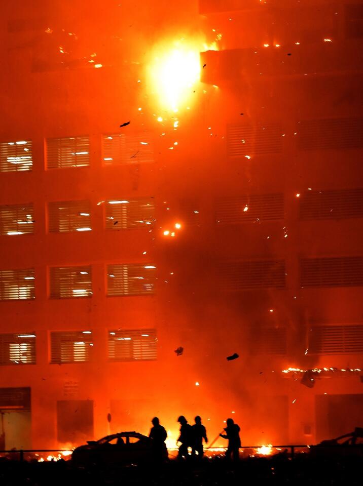 UAE skyscraper fire