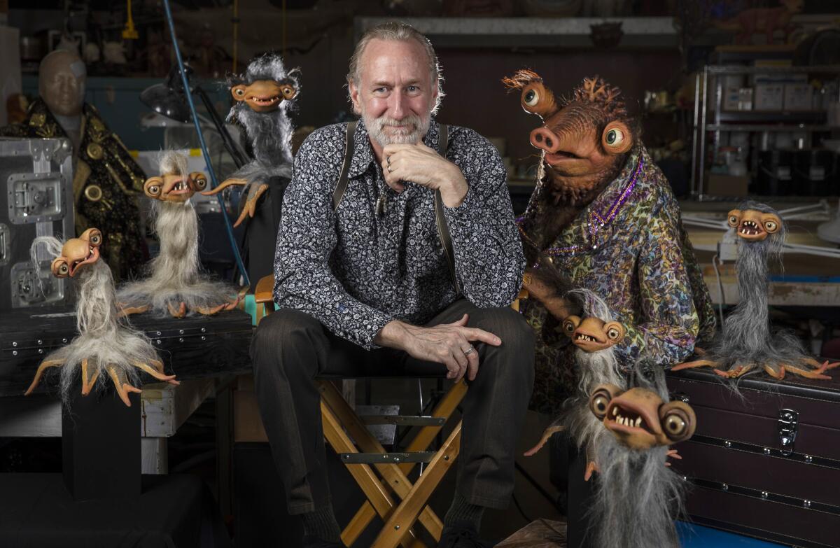  Brian Henson and muppets