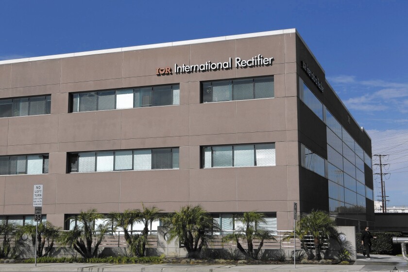 International Rectifier Heads Closer To Infineon Technologies Tie Up Los Angeles Times