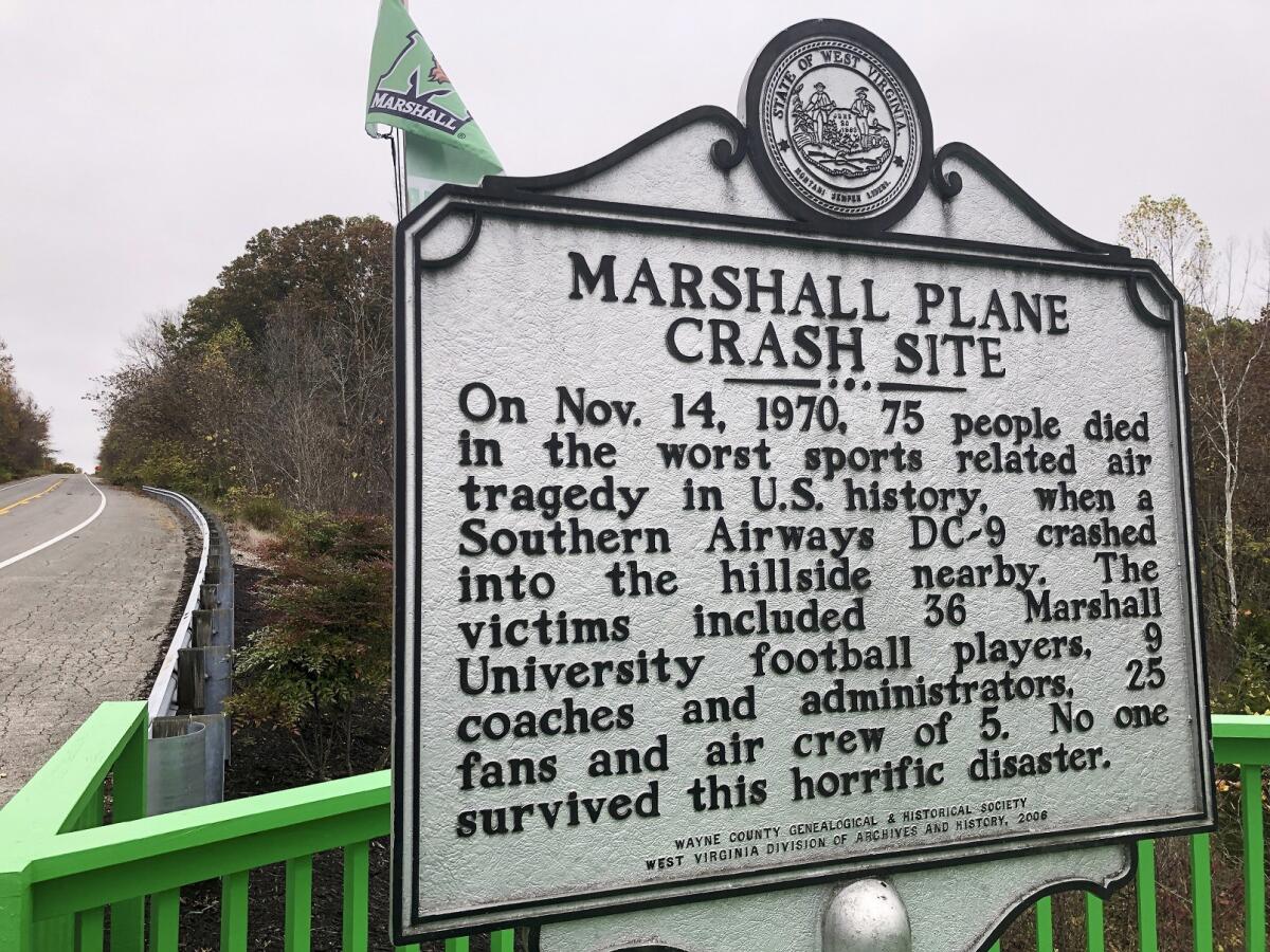 Bill to set annual remembrance for Marshall plane crash