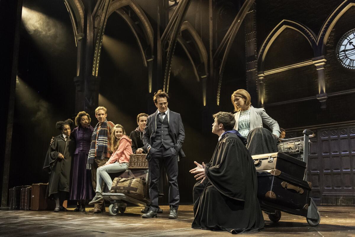"Harry Potter and the Cursed Child" at the Palace Theatre in London. ( Manuel Harlan )