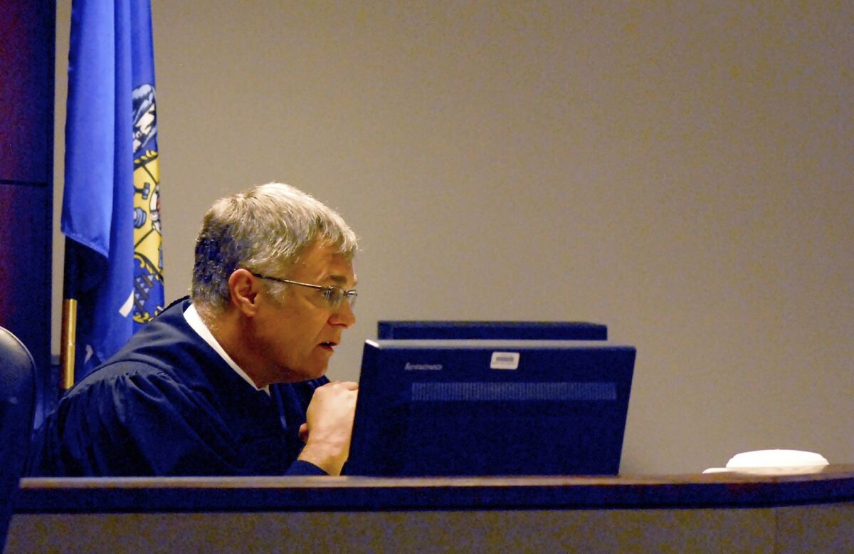 Juneau County Circuit Judge John Roemer is seen in this 2007 photo, in Wisconsin. Roemer was found killed in his home in New Lisbon, Wis., on Friday, June 3, 2022. (Tom Loucks/Wisconsin Rapids Tribune via AP)