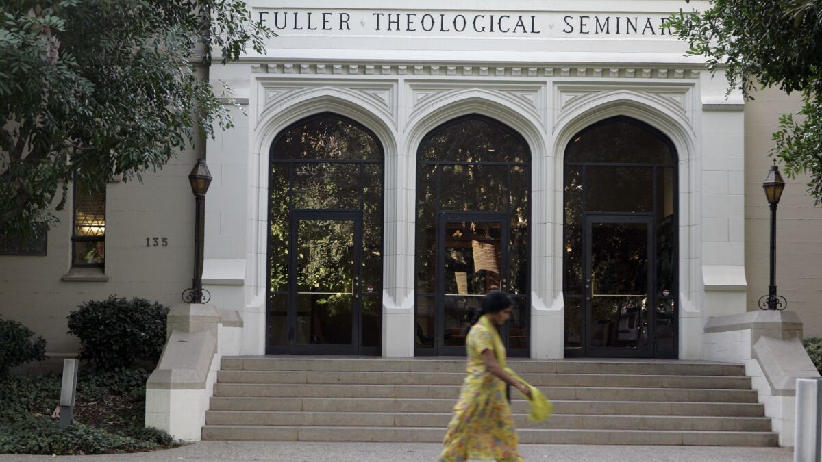 The 70-year-old Fuller Theological Seminary will sell its 13-acre campus in Pasadena and move to Pomona.