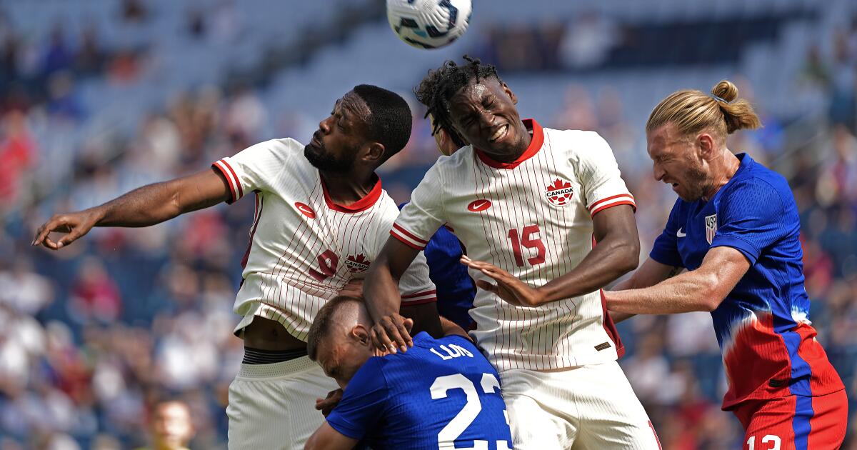 Canadá ganó un amistoso ante Estados Unidos por primera vez desde 1957