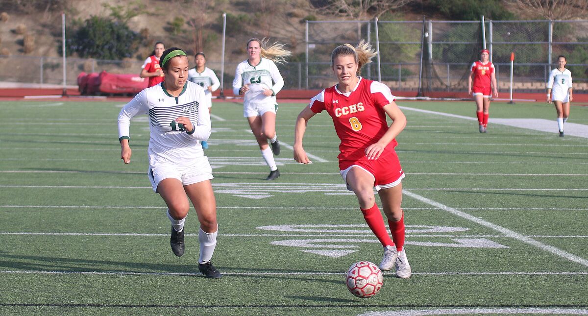 Sophomore midfielder Kelsey Branson