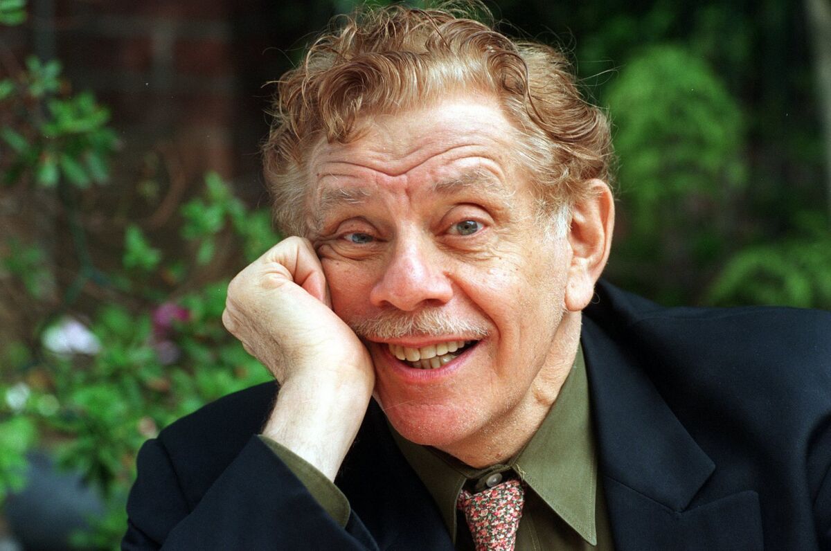 Actor-comedian Jerry Stiller photographed in Hollywood in 1994.