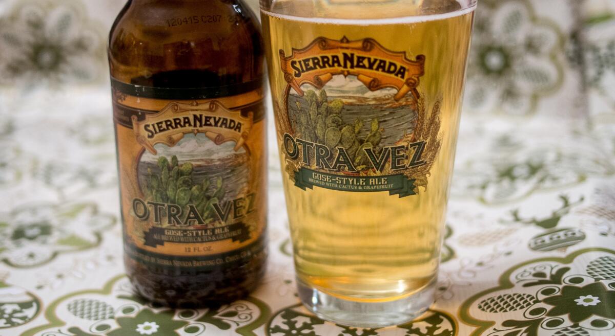 Sierra Nevada Brewing's new Otra Vez gose-style beer.