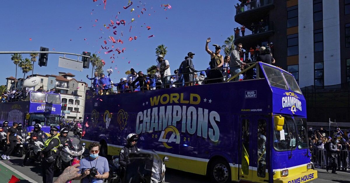 Los Rams celebran el Super Bowl LVI en Ciudad de México, Guadalajara y Los Cabos