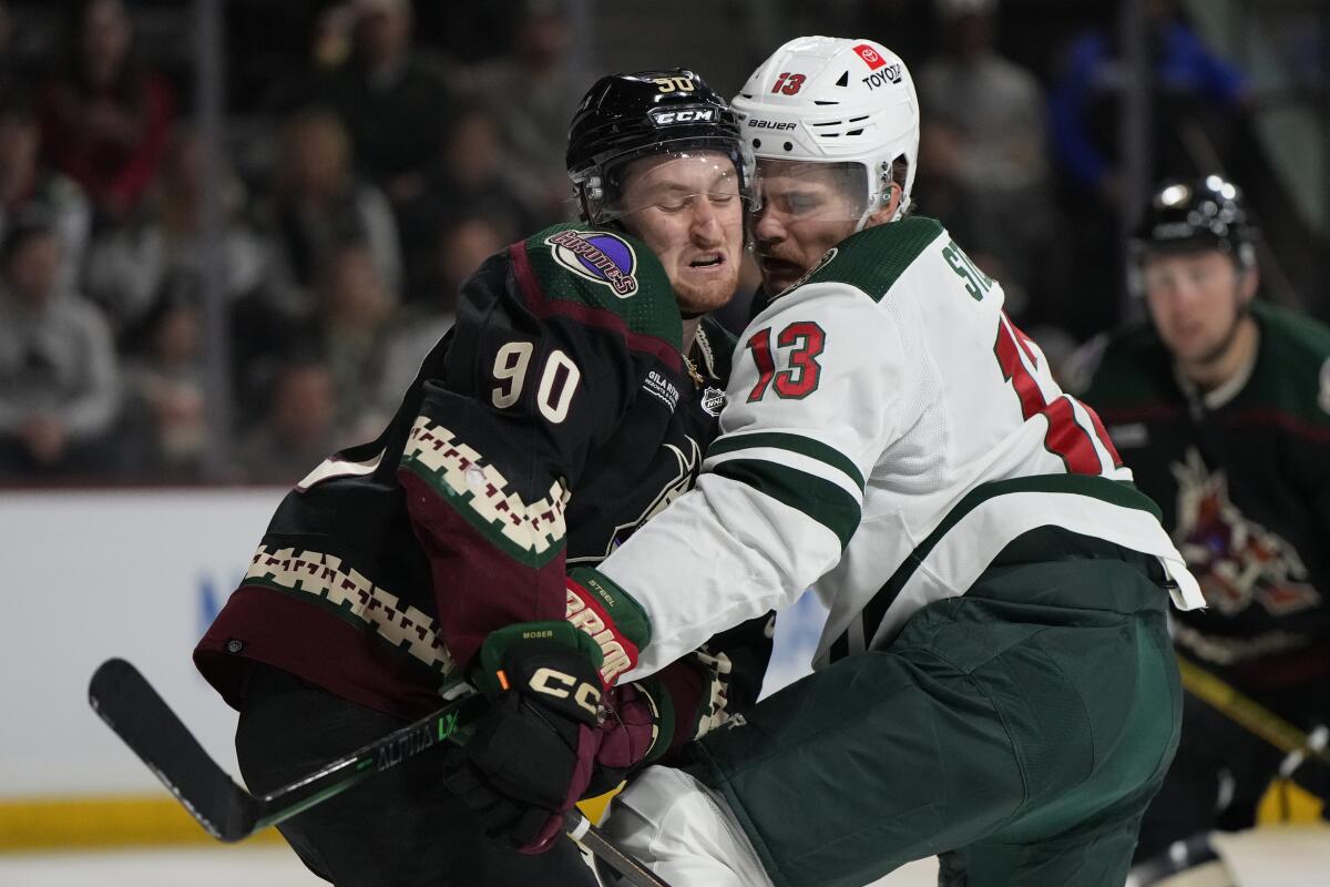 Chrychrun scores twice as Coyotes beat Wild 3-2