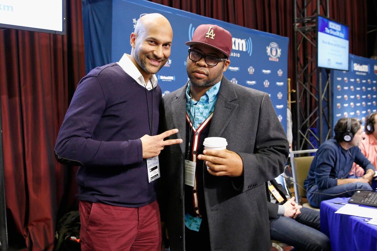 Comedy Central has extended the fourth season of "Key & Peele" to 22 episodes plus two "best of" installments and given its creators a development deal for an animated series. Above, Keegan-Michael Key, left, and Jordan Peele.