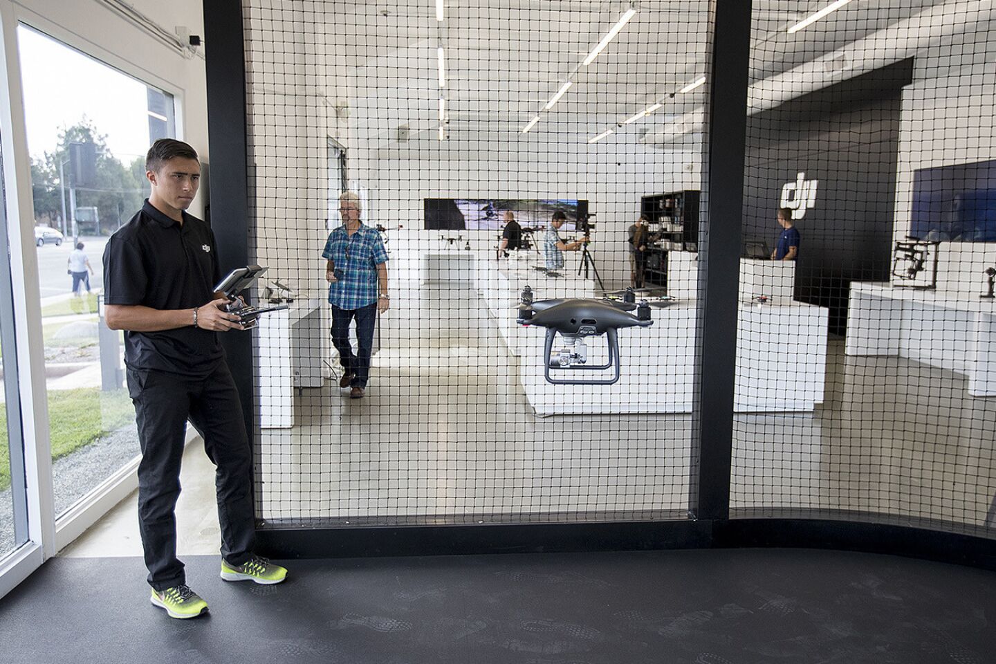 DJI drone store is ready launch in Costa Mesa - Los Angeles Times