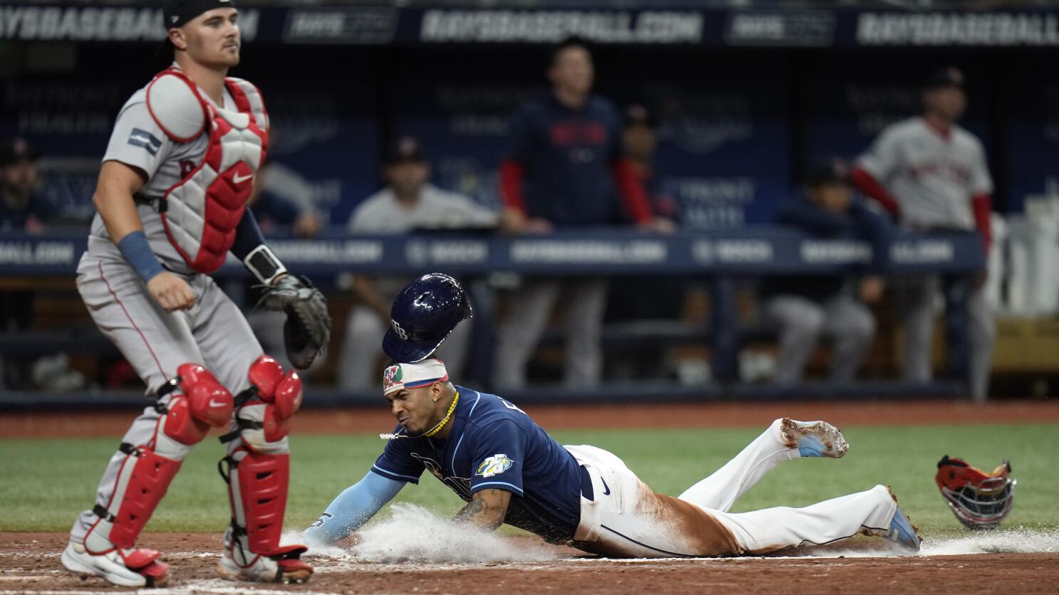 Red Sox swept by Rays, Tampa Bay ties record with 13-0 start