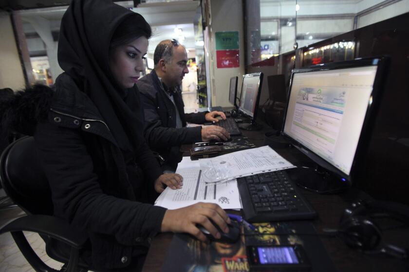 With the advent of massive open online courses, students in every country with Internet service will have access to the best scholars and cutting-edge knowledge in their discipline. Above: Iranians surf the web in an Internet cafe in Tehran, Iran.